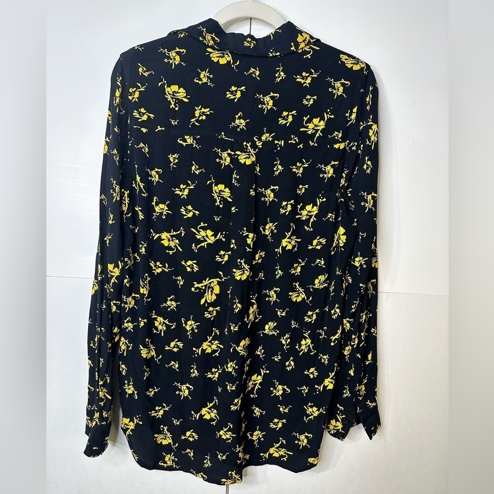 GANNI Floral Crepe Shirt - Picture 7 of 8